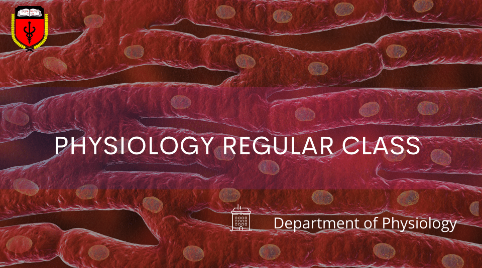 Second MB - Physiology Regular Class (2022 - 2023)